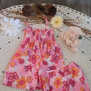 NWOT SUMMER BEAUTIFUL 2 PIECE DRESS MULTI  SET 4T